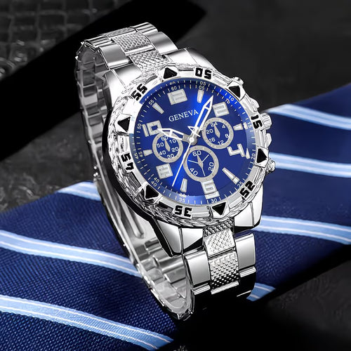 Luxury Watch & Chain Set