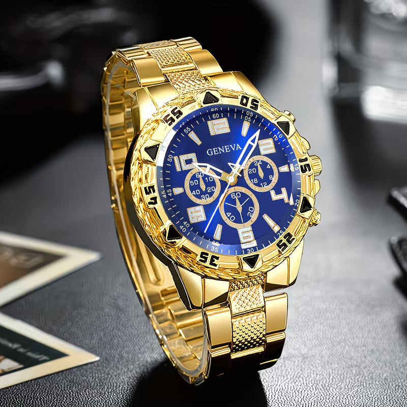 Luxury Watch & Chain Set