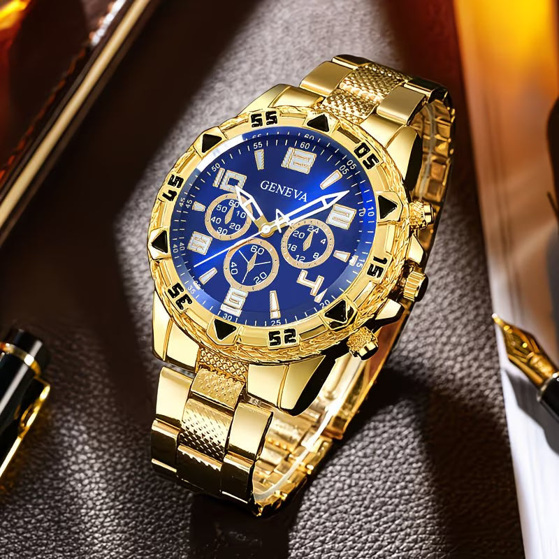 Luxury Watch & Chain Set